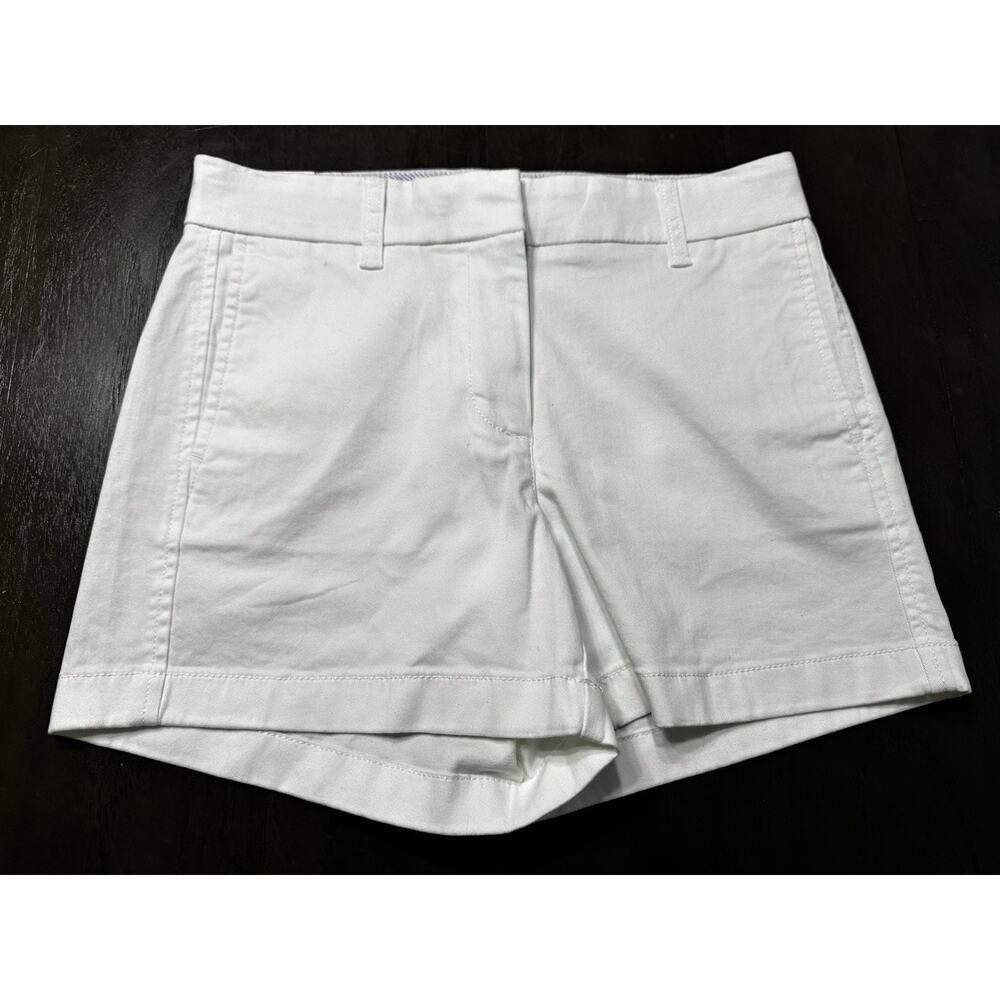 J. Crew Women’s Size 0 White Chino Shorts New NWT